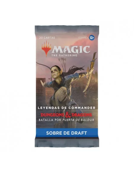 es::MTG Commander Legends: Batalla por Puerta de Baldur Sobre de Draft En castellano
