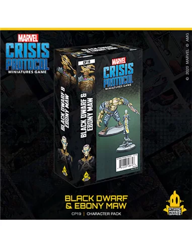es::Marvel Crisis Protocol: Black Dwarf & Ebony Maw (Inglés)