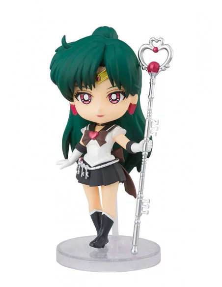 es::Sailor Moon Eternal Figura Figuarts mini Super Sailor Pluto(Eternal Edition) 8 cm