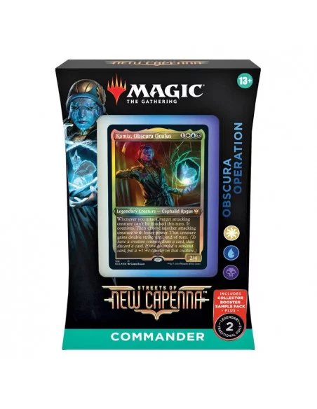 Magic the Gathering Streets of New Capenna Obscura Operation Mazo de Commander en inglés