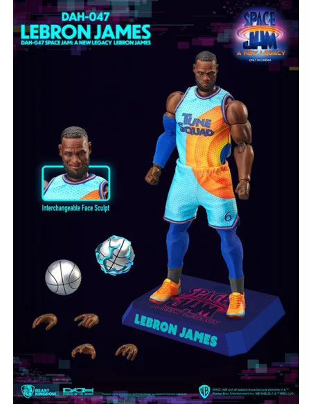 es::Space Jam: A New Legacy Figura Dynamic 8ction Heroes 1/9 LeBron James 20 cm