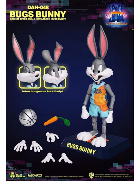 es::Space Jam: A New Legacy Figura Dynamic 8ction Heroes 1/9 Bugs Bunny 16 cm