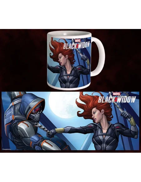 es::Black Widow Movie Taza Black Widow vs Task Master