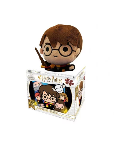 es::Harry Potter Peluche + Puzle Lenticular 300 piezas