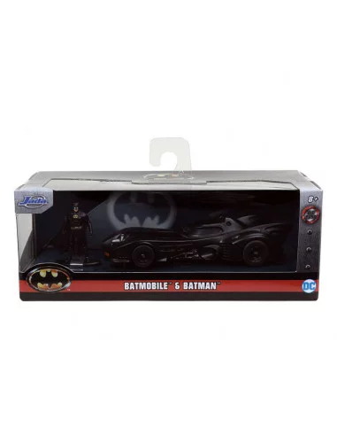 es::Batman 1989 Vehículo 1/32 Hollywood Rides 1989 Batmobile con Figura