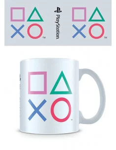 es::Sony PlayStation Taza Sticker Shapes Color