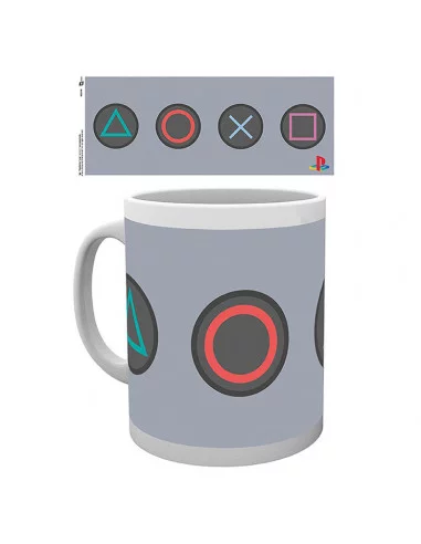 es::Playstation Taza Botones 320 ml