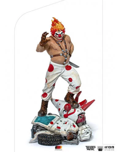 es::Twisted Metal Estatua 1/10 BDS Art Scale Sweet Tooth 27 cm