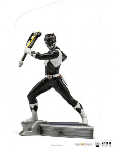 es::Power Rangers Estatua 1/10 BDS Art Scale Black Ranger 17 cm