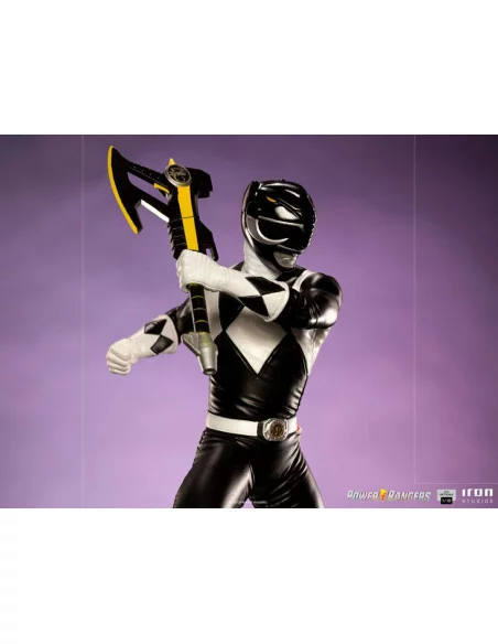 es::Power Rangers Estatua 1/10 BDS Art Scale Black Ranger 17 cm