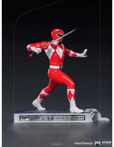 es::Power Rangers Estatua 1/10 BDS Art Scale Red Ranger 17 cm
