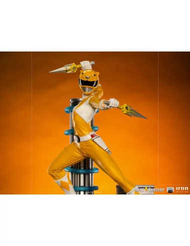 es::Power Rangers Estatua 1/10 BDS Art Scale Yellow Ranger 19 cm