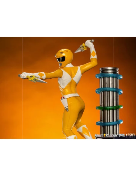 es::Power Rangers Estatua 1/10 BDS Art Scale Yellow Ranger 19 cm