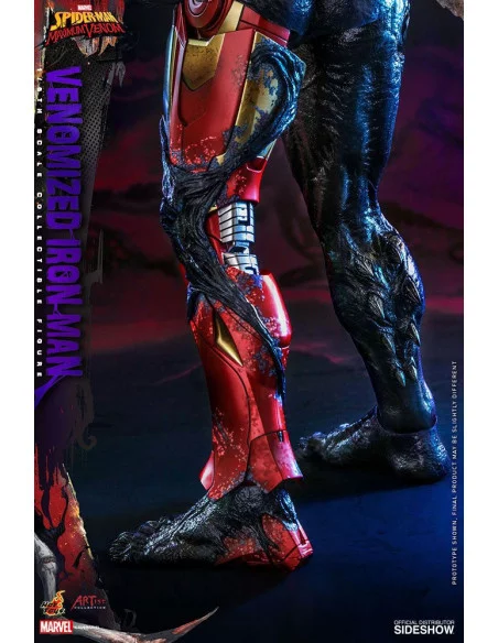 es::Marvel's Spider-Man: Maximum Venom Figura Artist Collection 1/6 Venomized Iron Man 35 cm