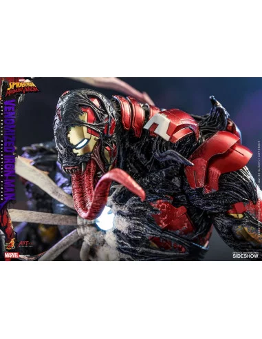 es::Marvel's Spider-Man: Maximum Venom Figura Artist Collection 1/6 Venomized Iron Man 35 cm