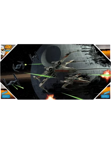 es::Star Wars: Caza TIE vs Ala-X Póster de vidrio 60 x 30 cm