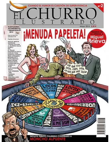 es::El churro ilustrado núm 2. ¡Menuda papeleta!