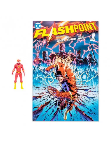 es::DC Page Punchers Figura & Cómic The Flash (Flashpoint) 8 cm