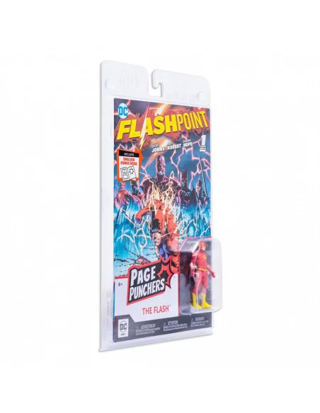 es::DC Page Punchers Figura & Cómic The Flash (Flashpoint) 8 cm
