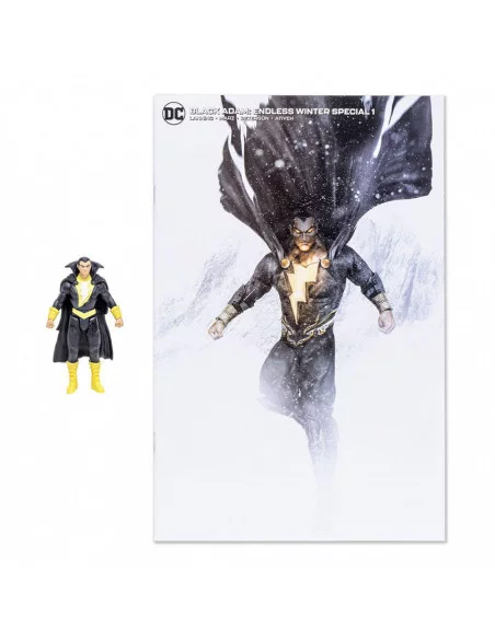 es::DC Page Punchers Figura & Cómic Black Adam (Endless Winter) 8 cm