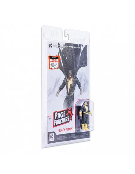 es::DC Page Punchers Figura & Cómic Black Adam (Endless Winter) 8 cm