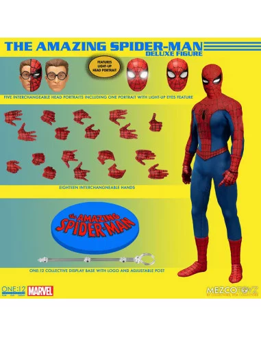 es::Marvel Universe Figura The Amazing Spider-man Deluxe Edition One:12 Collective 16 cm