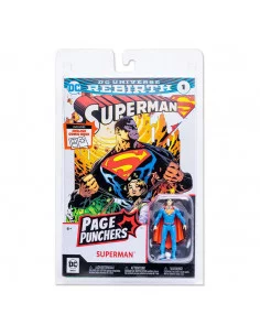 es::DC Page Punchers Figura & Cómic Superman (Rebirth) 8 cm