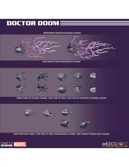 es::Marvel Universe Figura Doctor Doom One:12 Collective 17 cm