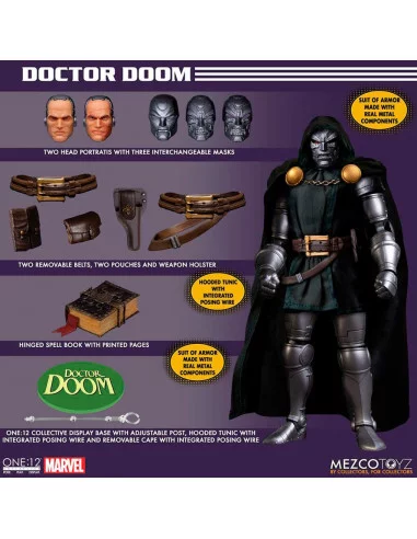 es::Marvel Universe Figura Doctor Doom One:12 Collective 17 cm