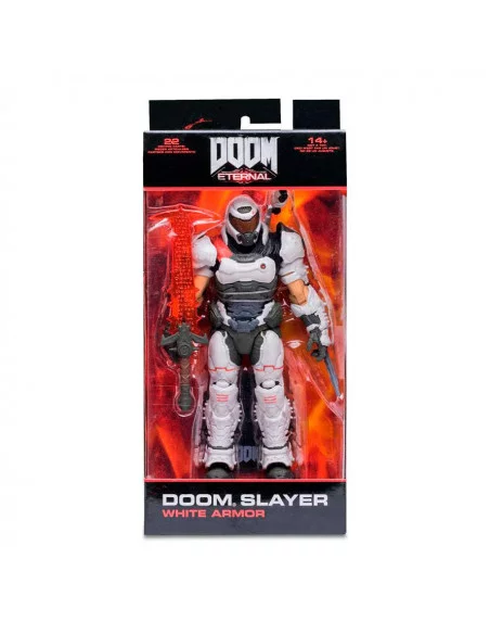 es::Doom Eternal Figura Doom Slayer (White Armor) 18 cm