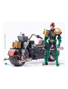 es::2000 AD Figura 1/18 Exquisite Mini Judge Dredd & Lawmaster MK 2 Set 10 cm
