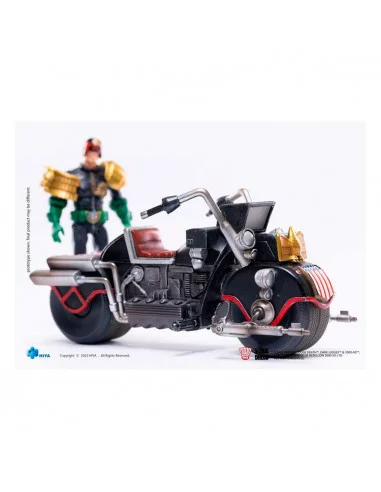 es::2000 AD Figura 1/18 Exquisite Mini Judge Dredd & Lawmaster MK 2 Set 10 cm