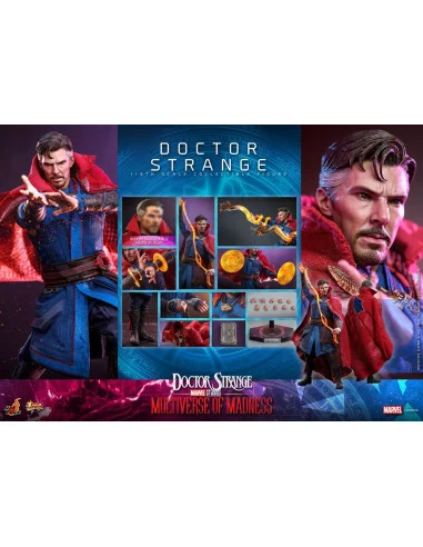 es::Doctor Strange en el Multiverso de la Locura Figura 1/6 Doctor Strange Hot Toys 31 cm