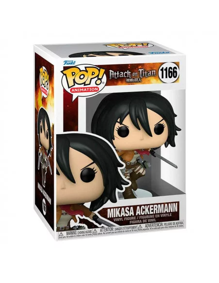 es::Attack on Titan Funko POP! Mikasa Ackerman with Swords 9 cm