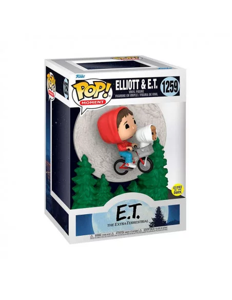 es::E.T. El Extraterrestre Funko POP! Moment Elliot and ET Flying (GITD) 9 cm