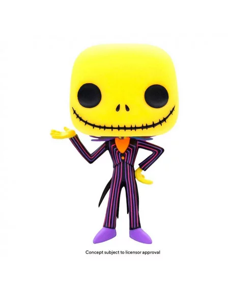 es::Pesadilla antes de Navidad Funko POP! BLKLT Jack 9 cm