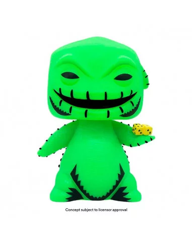 es::Pesadilla antes de Navidad Funko POP! BLKLT Oogie 9 cm