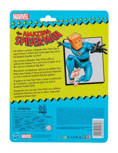 es::The Amazing Spider-Man Marvel Legends Figura Bombastic Bag-Man 15 cm