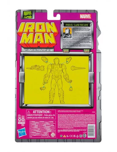 es::Iron Man Marvel Legends Series Figura War Machine 15 cm