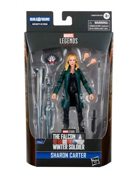 es::Falcon y el Soldado de Invierno Marvel Legends Figura Sharon Carter 15 cm (Infinity Ultron BAF)
