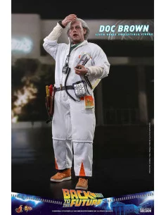 es::Regreso al futuro Figura 1/6 Doc Brown Hot Toys 30 cm 2