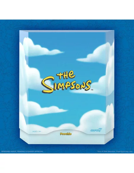 es::Los Simpson Figura Ultimates Poochie 18 cm