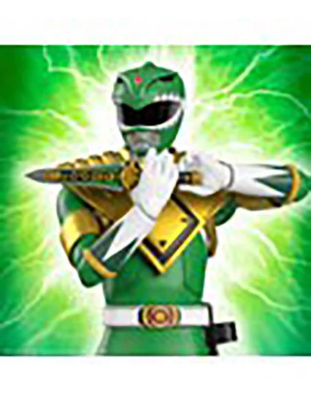 es::Mighty Morphin Power Rangers Galácticos Figura Ultimates Green Ranger 18 cm