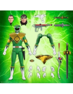es::Mighty Morphin Power Rangers Galácticos Figura Ultimates Green Ranger 18 cm 2