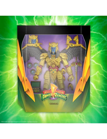 es::Mighty Morphin Power Rangers Galácticos Figura Ultimates Goldar 20 cm 