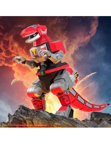 es::Mighty Morphin Power Rangers Galácticos Figura Ultimates Tyrannosaurus Dinozord 20 cm