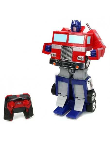 es::Transformers Robot transformable con radiocontrol Optimus Prime (G1 Version) 30 cm