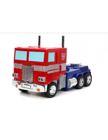 es::Transformers Robot transformable con radiocontrol Optimus Prime (G1 Version) 30 cm