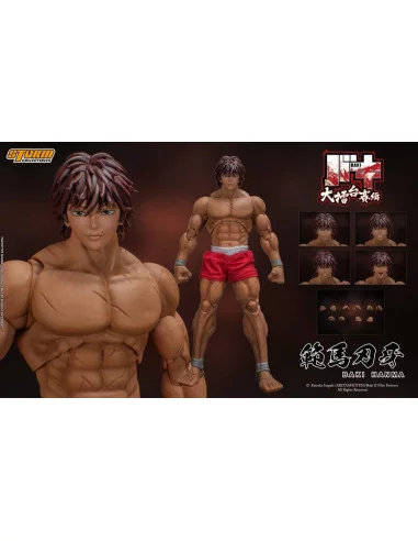 es::Baki Figura 1/12 Baki Hanma 18 cm 