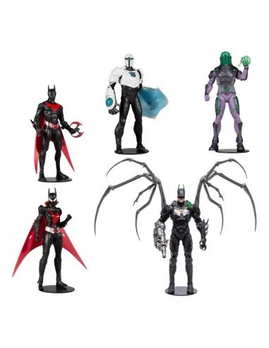 DC Multiverse Pack de 5 Figuras Build-A Batman...